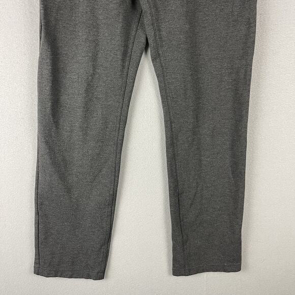 Swing Control Golf Pants Mens 34x32 Gray Ponte Stretch Straight Performance - Picture 3 of 14